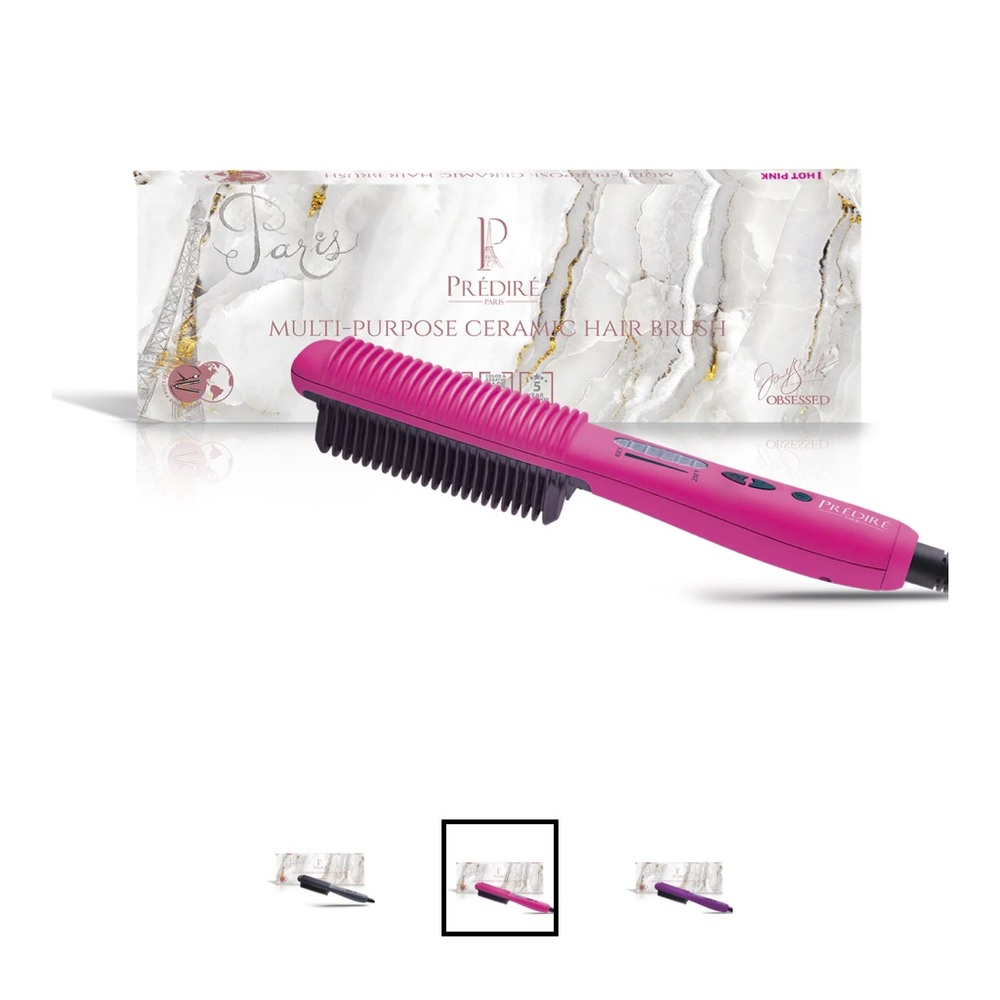 Multi-Purpose Ceramic Hair Brush - NEW
